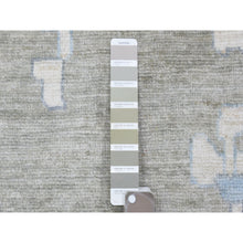 Load image into Gallery viewer, 14&#39;x17&#39;10&quot; Gray Extra Soft Wool Hand Knotted, Afghan Angora Oushak With Flowing And Open Design Natural Dyes, Oversized Oriental Rug FWR436386