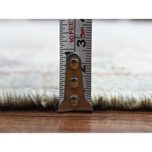 Load image into Gallery viewer, 8&#39;2&quot;x10&#39;3&quot; Light Gray, Soft Wool Hand Knotted, Anatolian Village Inspired With Large Medallion Design, Natural Dyes Densely Woven, Oriental Rug FWR436920