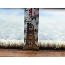 Load image into Gallery viewer, 10&#39;2&quot;x13&#39;7&quot; Denim Blue, Afghan Kashkuli Gabbeh Design Natural Dyes, Fine Weave Pure Wool Hand Knotted, Oriental Rug FWR436926