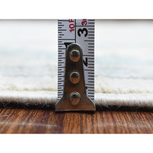 Load image into Gallery viewer, 2&#39;8&quot;x15&#39;4&quot; Ivory Soft Wool, Hand Knotted Afghan Angora Oushak With Branch And Flower Design Natural Dyes, Runner Oriental Rug FWR437022