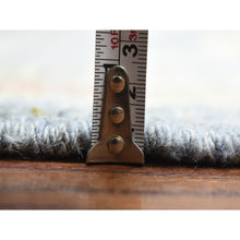 Load image into Gallery viewer, 12&#39;x16&#39; Cadet Gray, Organic Wool Hand Knotted, Afghan Angora Oushak With All Over Leaf Design Natural Dyes, Oversized Oriental Rug FWR438144