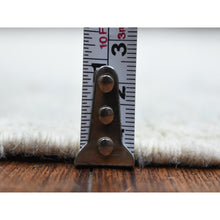 Load image into Gallery viewer, 3&#39;x4&#39;9&quot; Ivory, Hand Knotted Heavily Washed Peshawar, Pure Wool, Oriental Rug FWR438246