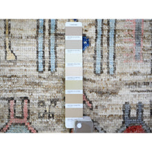 Load image into Gallery viewer, 8&#39;x9&#39;8&quot; Beige, Hand Knotted Anatolian Village Inspired With All Over Camel Figurines, Vegetable Dyes Extra Soft Wool, Oriental Rug FWR438558