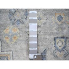 Load image into Gallery viewer, 6&#39;x8&#39;6&quot; Silver Gray, Anatolian Village Inspired With Geometric Design Natural Dyes, Soft And Shiny Wool Pile Hand Knotted, Oriental Rug FWR438600