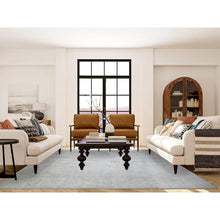 Load image into Gallery viewer, 8&#39;x9&#39;7&quot; Ivory, Natural Wool Hand Knotted, White Wash Peshawar, Oriental Rug FWR438660