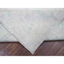 Load image into Gallery viewer, 8&#39;x9&#39;7&quot; Ivory, Natural Wool Hand Knotted, White Wash Peshawar, Oriental Rug FWR438660