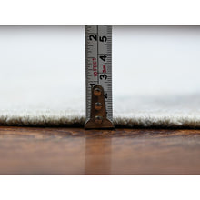 Load image into Gallery viewer, 9&#39;9&quot;x13&#39;9&quot; Ivory, White Wash Peshawar With Repetitive Geometric Medallions, Soft Wool Hand Knotted, Oriental Rug FWR438672