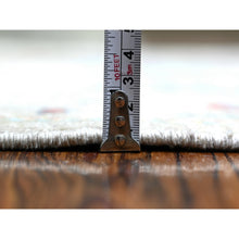 Load image into Gallery viewer, 3&#39;x4&#39;10&quot; Beige, Finer Peshawar With Karajeh Design, Dense Weave Vegetable Dyes, Pure Wool Hand Knotted, Oriental Rug FWR438786