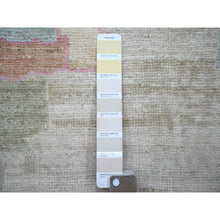Load image into Gallery viewer, 11&#39;10&quot;x15&#39;5&quot; Light Gray, Vegetable Dyes Soft Wool, Hand Knotted Afghan Angora Oushak with All Over Motifs, Oversized Oriental Rug FWR438882