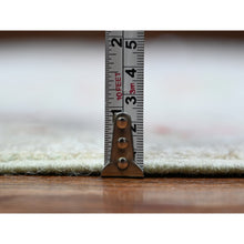 Load image into Gallery viewer, 8&#39;1&quot;x9&#39;3&quot; Tan Color, Finer Peshawar With Uzbek Suzani Design, Densely Woven Natural Dyes, Pure Wool Hand Knotted, Oriental Rug FWR439476