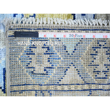 Load image into Gallery viewer, 5&#39;10&quot;x8&#39;10&quot; Ivory, Hand Knotted, Mahal Design, Supple Collection, Soft Pile, Pure Wool, Vegetable Dyes, Oriental Rug FWR505764