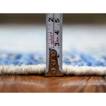 Load image into Gallery viewer, 4&#39;1&quot;x6&#39; Ivory, Vegetable Dyes Soft Wool, Hand Knotted Anatolian Village Inspired with Geometric Design, Oriental Rug FWR439602
