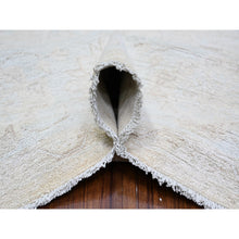 Load image into Gallery viewer, 8&#39;x9&#39;8&quot; Cream, Hand Knotted White Wash Peshawar, Heavily Washed Extra Soft Wool, Oriental Rug FWR439668