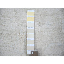 Load image into Gallery viewer, 8&#39;x9&#39;8&quot; Cream, Hand Knotted White Wash Peshawar, Heavily Washed Extra Soft Wool, Oriental Rug FWR439668