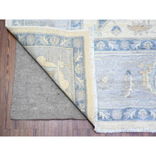 Load image into Gallery viewer, 7&#39;10&quot;x9&#39;7&quot; Ivory, Stone Washed Peshawar With Serapi Heriz Design, Organic Wool Hand Knotted, Oriental Rug FWR439674