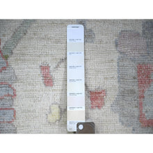 Load image into Gallery viewer, 8&#39;10&quot;x11&#39;8&quot; Ivory, Afghan Angora Oushak With All Over Design Natural Dyes, Natural Wool Hand Knotted, Oriental Rug FWR440160
