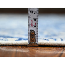 Load image into Gallery viewer, 5&#39;7&quot;x9&#39;2&quot; Little Boy Blue, Dense Weave Vegetable Dyes, Soft Wool Hand Knotted, Finer Peshawar With Mamluk Design, Oriental Rug FWR440442