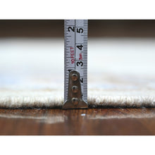 Load image into Gallery viewer, 2&#39;8&quot;x17&#39;3&quot; Ivory, Vegetable Dyes Extra Soft Wool, Hand Knotted Afghan Angora Oushak With Soft Colors, Xl Runner Oriental Rug FWR440598