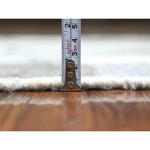 Load image into Gallery viewer, 2&#39;7&quot;x9&#39;9&quot; Ivory, Boujaad Moroccan Berber Design Vegetable Dyes, Organic Wool Hand Knotted, Runner Oriental Rug FWR440934