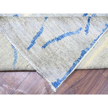 Load image into Gallery viewer, 11&#39;9&quot;x15&#39;7&quot; Cloud Gray, Pure Wool Hand Knotted, Boujaad Moroccan Berber Design Vegetable Dyes, Oversized Oriental Rug FWR440946