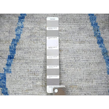 Load image into Gallery viewer, 11&#39;9&quot;x15&#39;7&quot; Cloud Gray, Pure Wool Hand Knotted, Boujaad Moroccan Berber Design Vegetable Dyes, Oversized Oriental Rug FWR440946