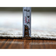 Load image into Gallery viewer, 6&#39;x9&#39;2&quot; Tan Color, Natural Dyes Extra Soft Wool, Hand Knotted Finer Peshawar With Uzbek Suzani Design, Densely Woven, Oriental Rug FWR441288