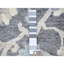 Load image into Gallery viewer, 9&#39;x11&#39;8&quot; Black Coral, Afghan Angora Oushak With All Over Pattern Natural Dyes, Soft Wool Hand Knotted, Oriental Rug FWR442188