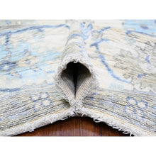 Load image into Gallery viewer, 8&#39;x9&#39;10&quot; Ivory, Afghan Angora Oushak With Soft Color, Natural Dyes, 100% Wool, Hand Knotted, Oriental Rug FWR442680
