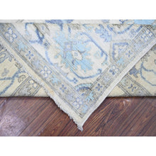 Load image into Gallery viewer, 8&#39;x9&#39;10&quot; Ivory, Afghan Angora Oushak With Soft Color, Natural Dyes, 100% Wool, Hand Knotted, Oriental Rug FWR442680
