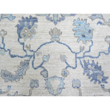Load image into Gallery viewer, 8&#39;x9&#39;10&quot; Ivory, Afghan Angora Oushak With Soft Color, Natural Dyes, 100% Wool, Hand Knotted, Oriental Rug FWR442680