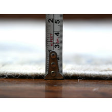 Load image into Gallery viewer, 8&#39;x9&#39;10&quot; Ivory, Afghan Angora Oushak With Soft Color, Natural Dyes, 100% Wool, Hand Knotted, Oriental Rug FWR442680