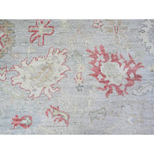 Load image into Gallery viewer, 8&#39;3&quot;x9&#39;8&quot; Silver Gray, Natural Dyes Afghan Angora Oushak With Soft Colors, Extra Soft Wool Hand Knotted, Oriental Rug FWR442794