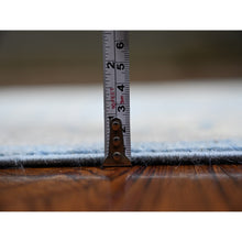 Load image into Gallery viewer, 2&#39;5&quot;x18&#39;10&quot; Columbia Blue, 100% Wool Hand Knotted, Natural Dyes Finer Peshawar With Faded Colors, Xl Runner Oriental Rug FWR442848