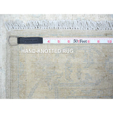Load image into Gallery viewer, 3&#39;x4&#39;9&quot; White Wash Peshawar with Soft Colors Natural Dyes, Extra Soft Wool Hand Knotted, Oriental Rug FWR442938