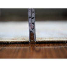 Load image into Gallery viewer, 2&#39;7&quot;x15&#39; Tan Color, Soft Wool Hand Knotted, Afghan Angora Oushak With Soft Colors Natural Dyes, Runner Oriental Rug FWR443196