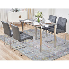 Load image into Gallery viewer, 8&#39;1&quot;x9&#39;10&quot; Cloud Gray, Afghan Angora Oushak With Colorful Deisgn, Natural Dyes, Extra Soft Wool, Hand Knotted, Oriental Rug FWR443322