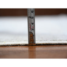 Load image into Gallery viewer, 9&#39;x11&#39;8&quot; Ash Gray, Stone Washed Peshawar With Repetitive Geometric Medallions, Soft Wool Hand Knotted, Oriental Rug FWR443688