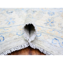 Load image into Gallery viewer, 11&#39;9&quot;x14&#39;8&quot; Ivory, White Wash Peshawar With All Over Pattern Vegetable Dyes, 100% Wool Hand Knotted, Oversized Oriental Rug FWR444336