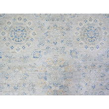 Load image into Gallery viewer, 11&#39;9&quot;x14&#39;8&quot; Ivory, White Wash Peshawar With All Over Pattern Vegetable Dyes, 100% Wool Hand Knotted, Oversized Oriental Rug FWR444336