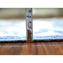 Load image into Gallery viewer, 3&#39;x9&#39;7&quot; Space Cadet, Extra Soft Wool Hand Knotted, Afghan Angora Oushak with Colorful Motifs Natural Dyes, Runner Oriental Rug FWR444738