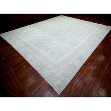 Load image into Gallery viewer, 11&#39;8&quot;x14&#39;5&quot; Beau Blue, Stone Wash Samarkand With Pomegranate Design Vegetable Dyes, Soft Wool Hand Knotted, Oversized Oriental Rug FWR444876