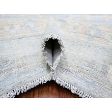 Load image into Gallery viewer, 11&#39;8&quot;x14&#39;5&quot; Beau Blue, Stone Wash Samarkand With Pomegranate Design Vegetable Dyes, Soft Wool Hand Knotted, Oversized Oriental Rug FWR444876