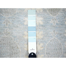 Load image into Gallery viewer, 11&#39;8&quot;x14&#39;5&quot; Beau Blue, Stone Wash Samarkand With Pomegranate Design Vegetable Dyes, Soft Wool Hand Knotted, Oversized Oriental Rug FWR444876