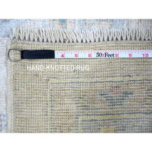 Load image into Gallery viewer, 12&#39;x17&#39;2&quot; Beige, Natural Dyes Afghan Angora Oushak with All Over Vines, Extra Soft Wool Hand Knotted, Oversized Oriental Rug FWR445002