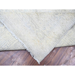 12'x14'3" Marian Blue, Stone Washed Peshawar Natural Dyes, Pure Wool Hand Knotted, Oversized Oriental Rug FWR445062