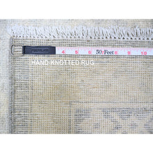 Load image into Gallery viewer, 12&#39;x14&#39;3&quot; Marian Blue, Stone Washed Peshawar Natural Dyes, Pure Wool Hand Knotted, Oversized Oriental Rug FWR445062