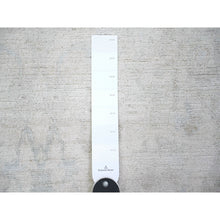 Load image into Gallery viewer, 4&#39;x5&#39;9&quot; White Wash Peshawar With Faded Design, Natural Dyes, Pure Wool, Hand Knotted, Oriental Rug FWR445230