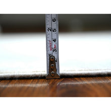 Load image into Gallery viewer, 4&#39;x5&#39;9&quot; White Wash Peshawar With Faded Design, Natural Dyes, Pure Wool, Hand Knotted, Oriental Rug FWR445230