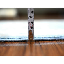 Load image into Gallery viewer, 2&#39;5&quot;x18&#39;9&quot; Sky Blue, Finer Peshawar With All Over Design, Natural Dyes, 100% Wool, Hand Knotted, Xl Runner Oriental Rug FWR445440