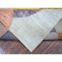 Load image into Gallery viewer, 9&#39;x12&#39; Colorful, The Circles Design Vegetable Dyes, 100% Wool Hand Knotted, Oriental Rug FWR445764